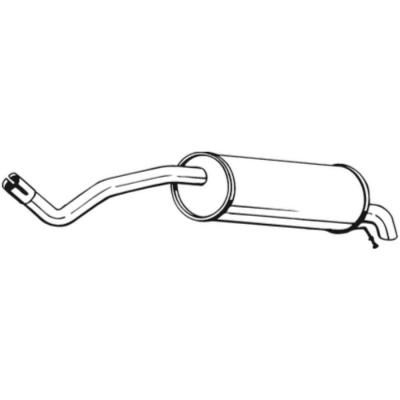 BOSAL Silencieux arriere  227-051 (X1)