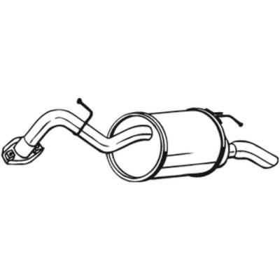BOSAL Silencieux arriere  228-001 (X1)