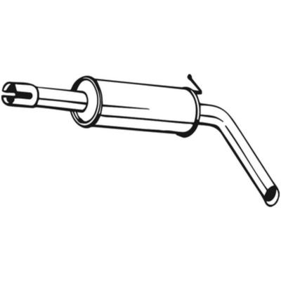 BOSAL Silencieux central  220-039 (X1)