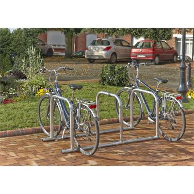 MOTTEZ Support v&eacute;los en ligne 3 arceaux pour 6 v&eacute;los