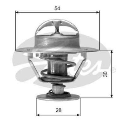 GATES  TH02491G1 Thermostat de refroidissement