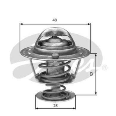 GATES  Thermostat d'eau TH32576G1 NISSAN 100