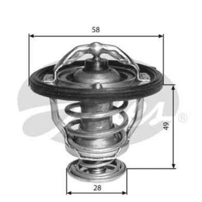 GATES  th33682g1&nbsp;Thermostat, Liquide de Refroidissement