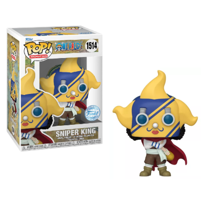 FUNKO Figurine  Pop - One Piece N&deg;1514 - Sniper King [Avec Chase] (76913)