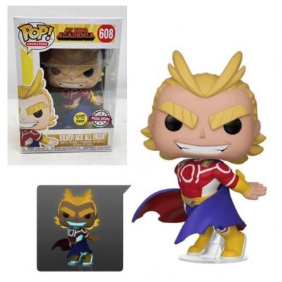 FUNKO Figurines Pop  MY HERO ACADEMIA - POP N&deg; 608 - Silver Age All Mig