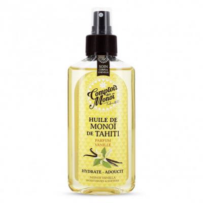 COMPTOIR DES MONOI Huile mono&iuml; de tahiti comptoir des mono&iuml; vanille 100ml