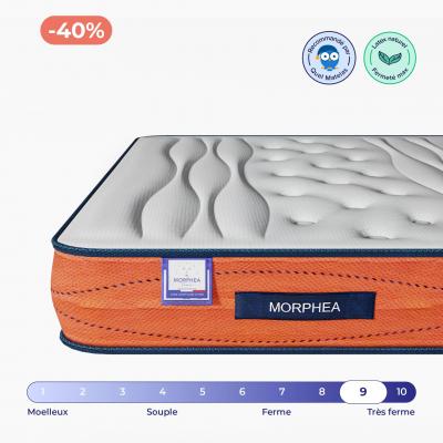 MORPHEA FRANCE Matelas latex naturel ELENA 1 place, 80x200 cm