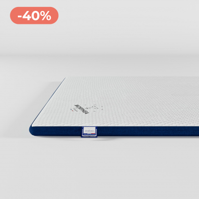 MORPHEA Surmatelas &agrave; m&eacute;moire de forme CLOUDY MAX, 140x200 cm