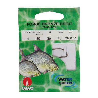 WATERQUEEN Hame&ccedil;ons mont&eacute;s Blanc forg&eacute; Droit par 10 - RAGOT (H2 - &Oslash; 26/100)