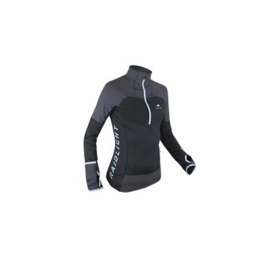 RAIDLIGHT  Wintertrail LS Top - Polaire femme Black Dark Grey L