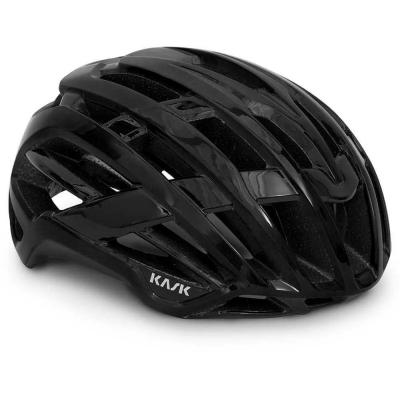 KASK  Valegro Casco da Bicicletta Uomo, Schwarz, 48/56 cm-S EU