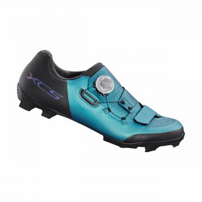 SHIMANO Paire de chaussures vtt femme  xc502 vert ocean