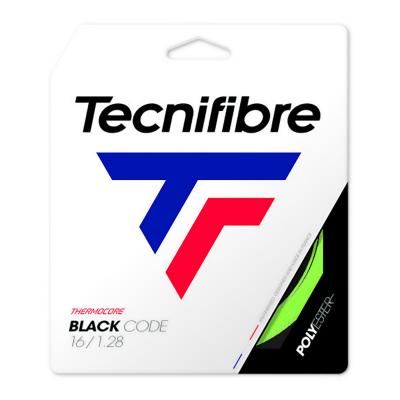 TECNIFIBRE  Black Code 12m Cordage En Garniture-Jaune Lemon