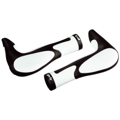 ERGOTEC  Poignee Oslo Aksb-09.2 / 2 138/138 mm Gel Noir Blanc