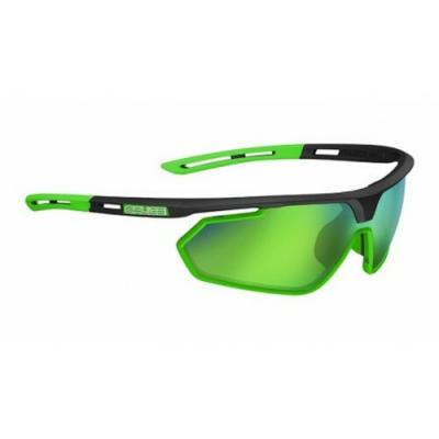 SALICE  018 Rw Mirror Sunglasses Vert,Noir Mirror Hydro Green