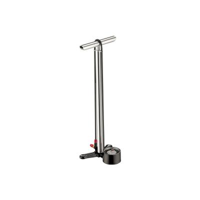 LEZYNE 1-FP-CNCDR-V506 Pompe &agrave; Pied v&eacute;lo Mixte Adulte, Hi Gloss Silver