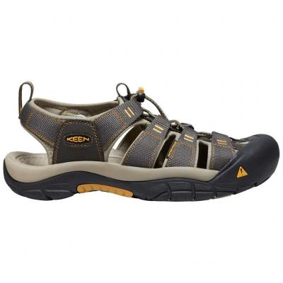 KEEN  - Newport H2 - Sandales homme Raven / Aluminium - 45