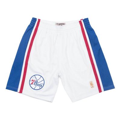 MITCHELL & NESS Mitchell & Ness Short NBA Philadelphia 76ers 1996 Swingman Blanc pour Homme
