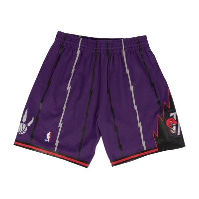 MITCHELL & NESS Mitchell And Ness Nba Toronto Raptors 1998-99 Swingman Shorts, Purple
