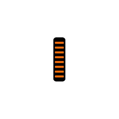 RRP Sticker  proguard standard noir jaune