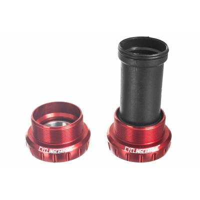 CYCLINGCERAMIC Bo&icirc;tier de p&eacute;dalier Cycling Ceramic BSA Sram Rouge