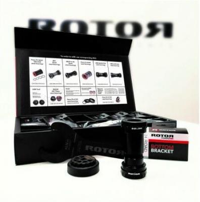 ROTOR Bo&icirc;tier de p&eacute;dalier  Bb Press Fit 4124 Steel Berrings 24 mm