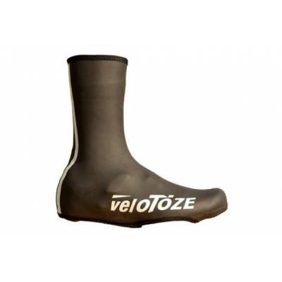 VELOTOZE Couvre chaussures  haut neoprene noir