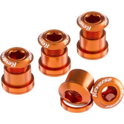 REVERSE Kit de 4 vis cheminees  7 mm orange