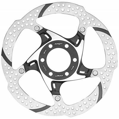 TRP Disque de frein 6 trous  TR33 noir/argent- 180mm