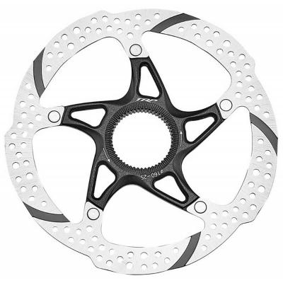 TRP Disque de frein Centerlock  TR25 noir/argent- 180mm