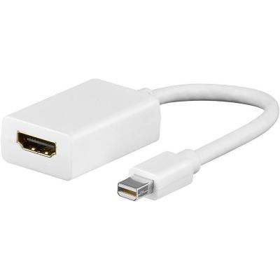 WENTRONIC goobay A 346 - Adaptateur vid&eacute;o - Mini DisplayPort m&acirc;le pour HDMI femelle 