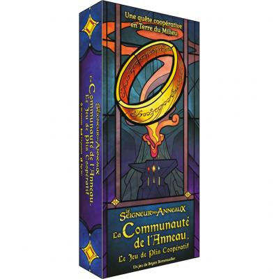 ASMODEE Jeu de strat&eacute;gie La Communaut&eacute; de l'Anneau Jeu de Plis Coop&eacute;ratif