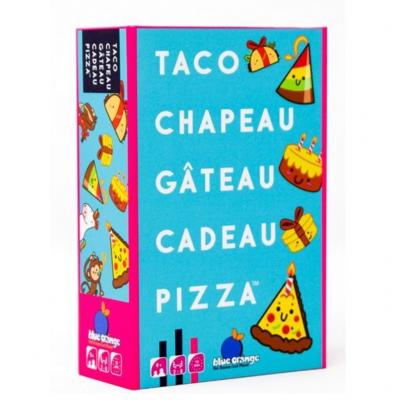 BLUE ORANGE Taco Chapeau G&acirc;teau Cadeau Pizza : Le Jeu de Rapidit&eacute; Amusant pour Toute la Famille - Neuf