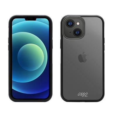 MYWAY Coque pour iPhone 13 Renforc&eacute;e 3M RESPECT Transparent