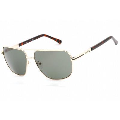 GUESS  Lunettes de soleil pour homme GF0245-32N Dor&eacute; &Oslash; 60 mm