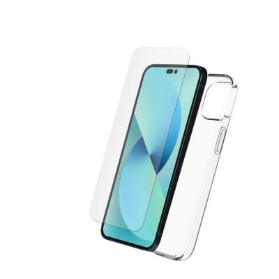 MYWAY Pack coque smartphone et verre tremp&eacute;  iPhone 14 Pro Max