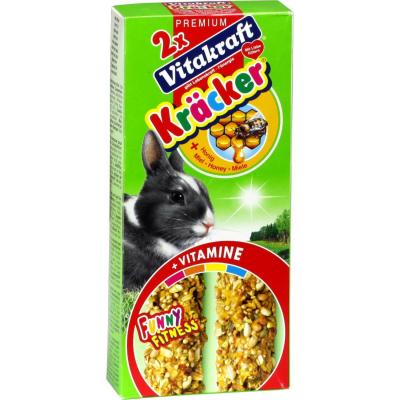 VITAKRAFT Aliments Lapins Nains Kr&auml;cker Au Miel  - La Boite De 112 G