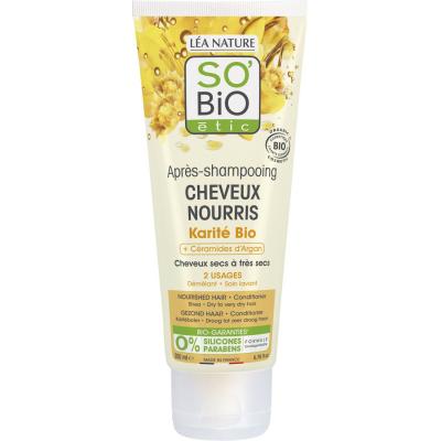 LEA NATURE JARDIN BIO Apr&egrave;s-shampooing cheveux nourris karit&eacute;