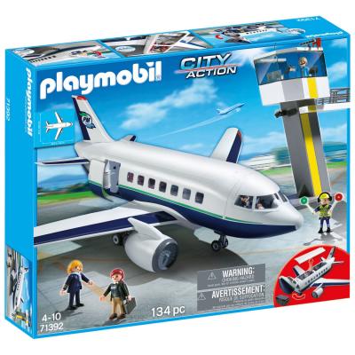 Avion Et Tour De Contr&ocirc;le Playmobil - La Bo&icirc;te