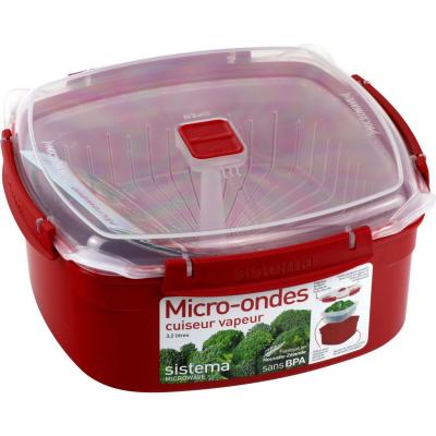 Boite Micro-ondes Cuiseur Vapeur 3,2 L Sistema - La Boite