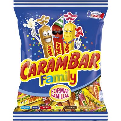 CARAMBAR Bonbons Family Parfums Assortis  - Le Sachet De 450 G