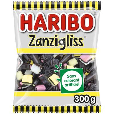 HARIBO Bonbons Zanzigliss  - Le Sachet De 300 G