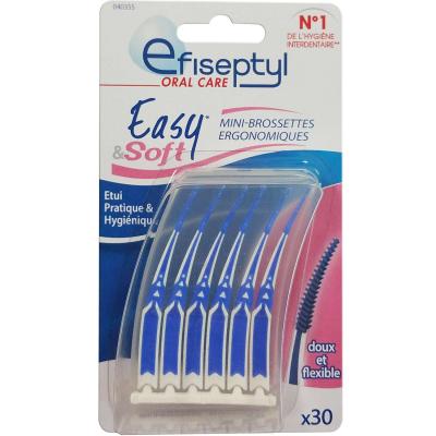 EFISEPTYL  Mini-brossettes interd easy - Le paquet de 30
