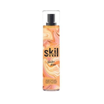 SKIL Brume Parfum&eacute;e Corps Et Cheveux Golden Kiss  - Le Spray De 250ml