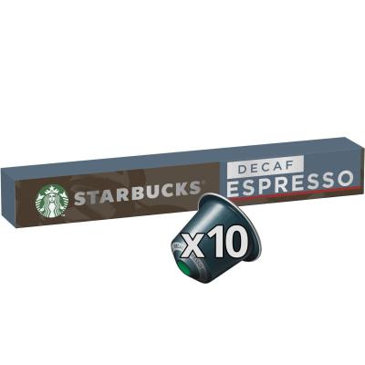 NESTLE Starbucks - Decaf Espresso Roast by Nespresso&reg; - 10 Capsules