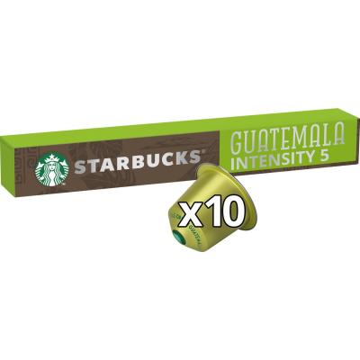 NESTLE Starbucks Guatemala pour Nespresso. 10 Capsules