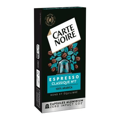 CARTE NOIRE Cafe capsules Compatibles Nespresso Espresso classique n&deg;7