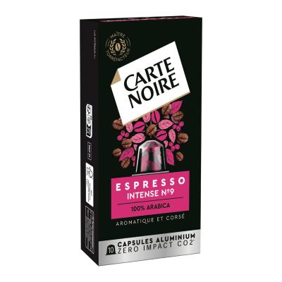 CARTE NOIRE Cafe capsules Compatibles Nespresso intense n&deg;9