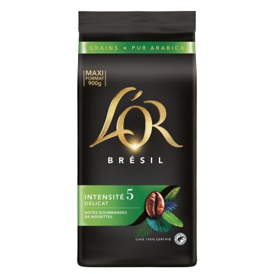 L OR L'Or - 900g Caf&eacute; en grains - Br&eacute;sil- L'OR ESPRESSO - Br&eacute;sil