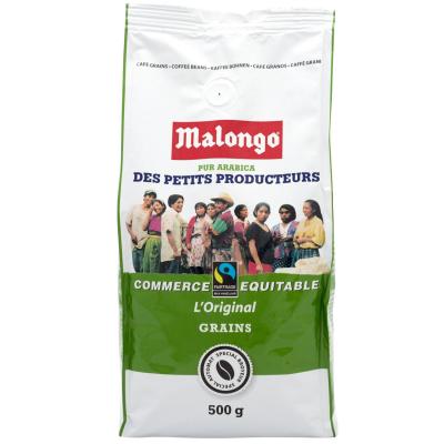 MALONGO Cafe en grains Arabica Des petits producteurs.